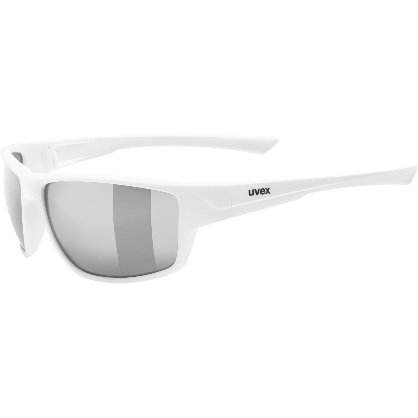 Image of Uvex sportstyle 230 Glasses - white mat/litemirror silver