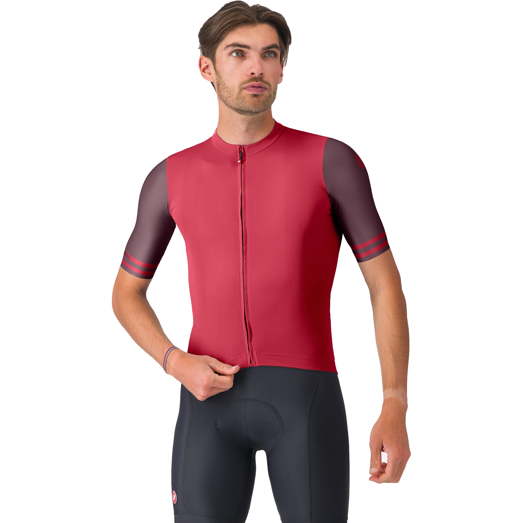 Castelli Prologo Lite 2 Jersey Men - rich red/bordeaux 645 | BIKE24