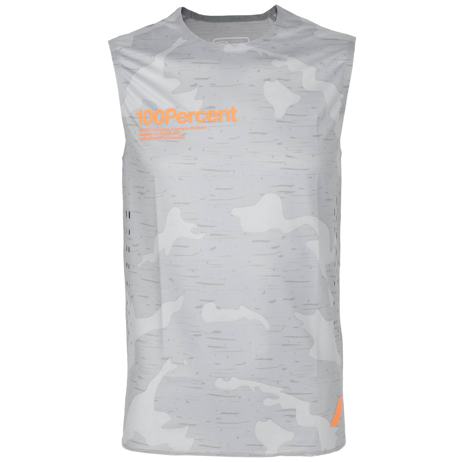 Picture of 100% R-Core Concept Sleeveless Bike Jersey - grey camo