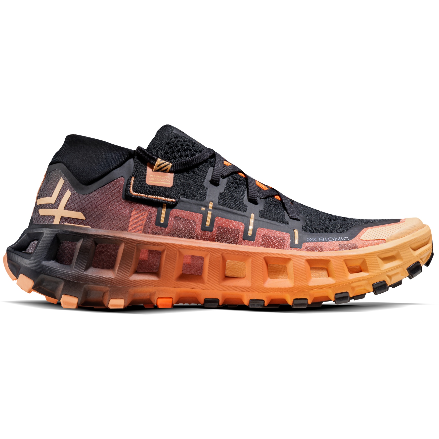 Foto van X-Bionic Terraskin X01 Trailrunningschoenen - x black/dark peach/fresh peach