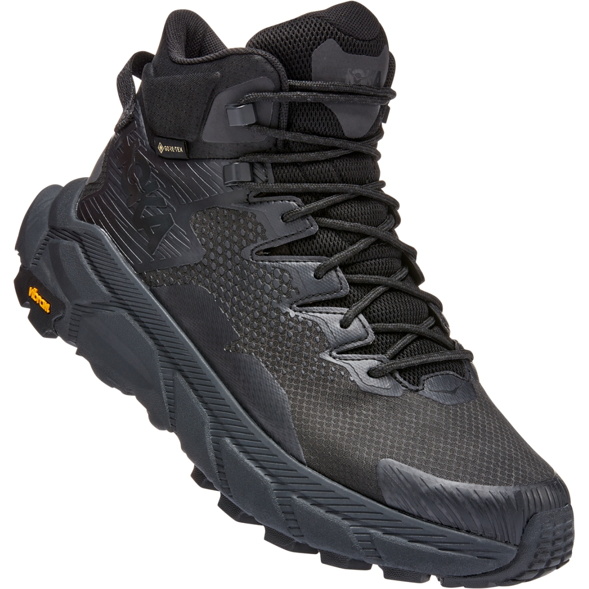 Picture of Hoka Trail Code GTX Hiking Shoes Men - black / raven