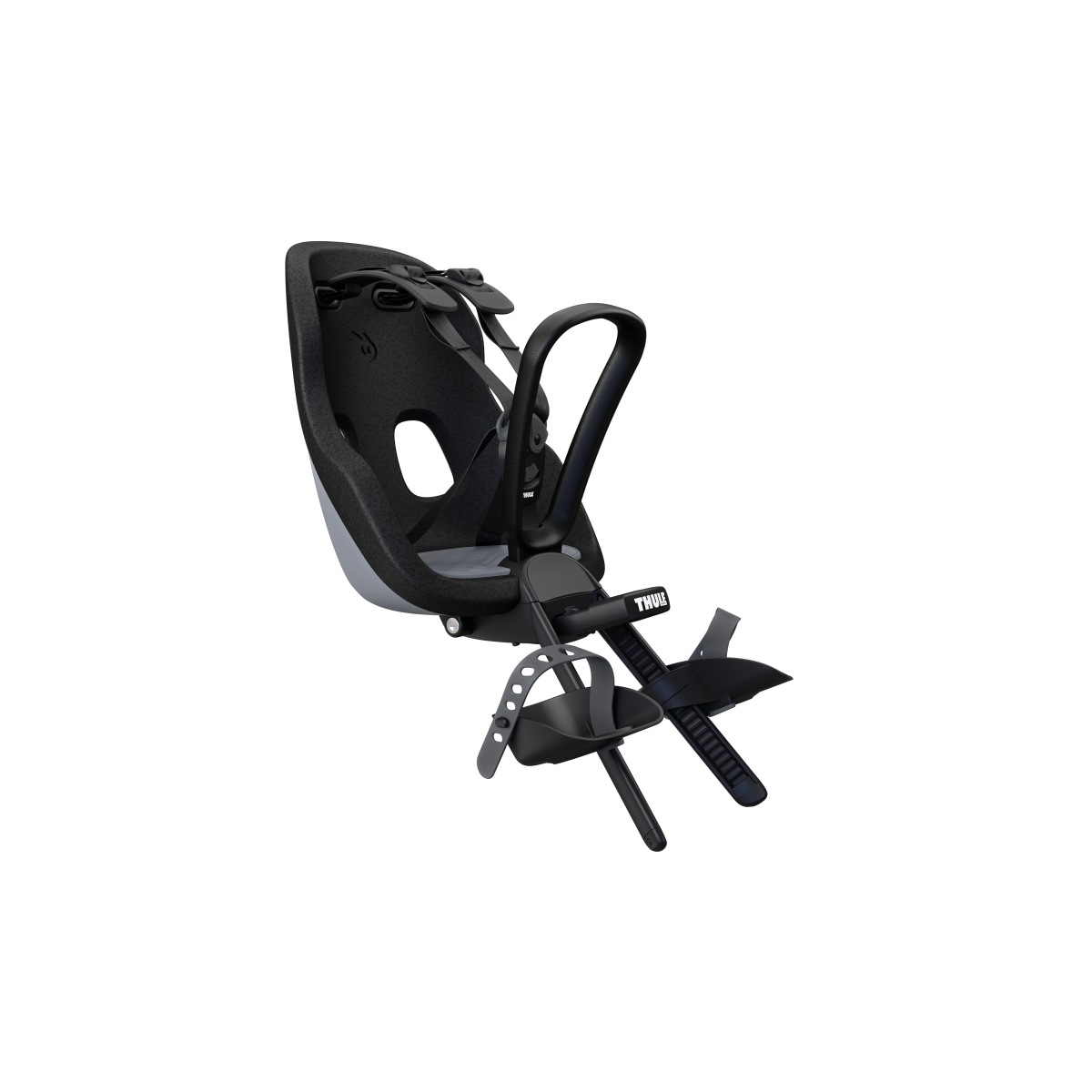 Produktbild von Thule Yepp Nexxt 2 Mini Fahrrad-Kindersitz - Frontmontage - grau