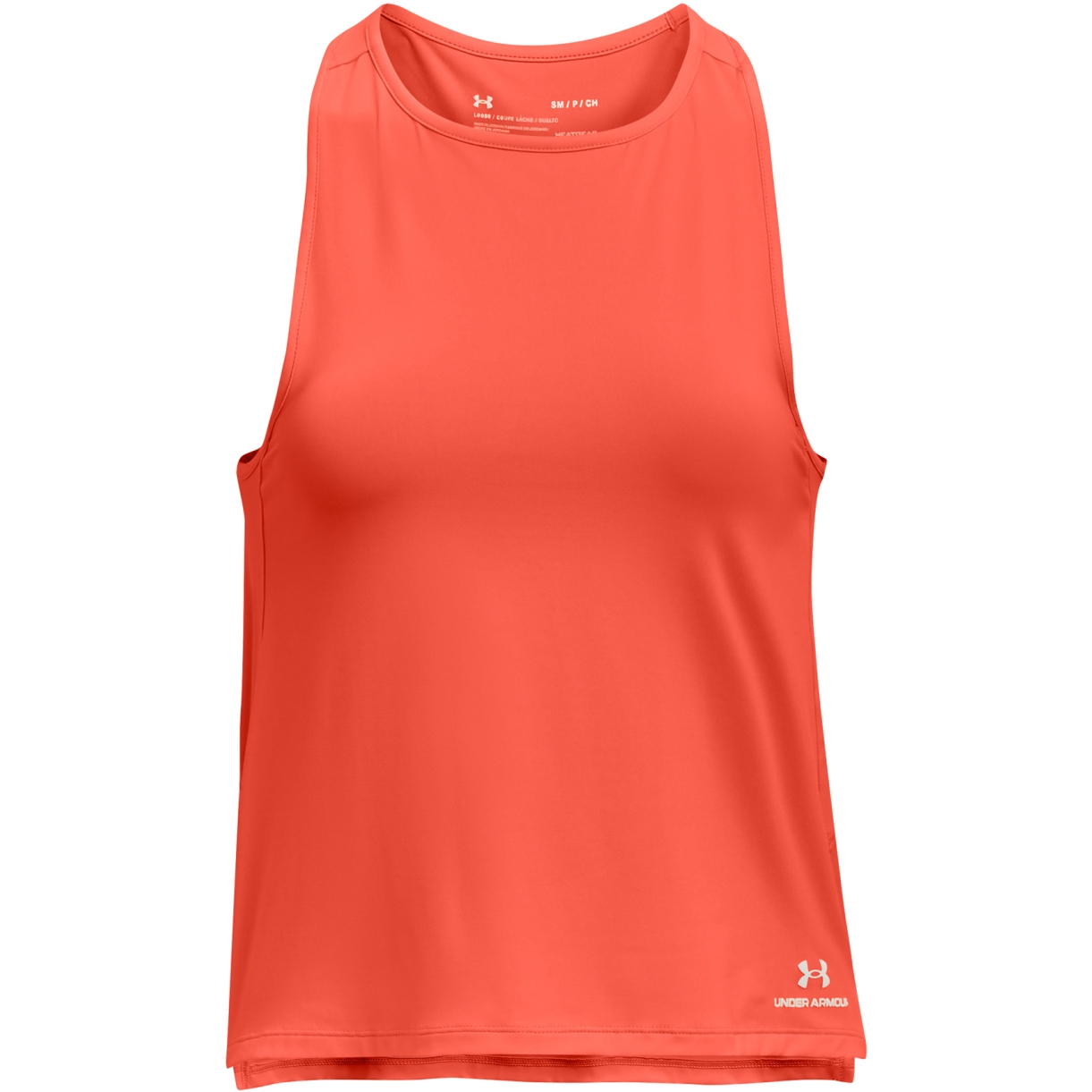 Picture of Under Armour Women&#039;s UA RUSH™ Energy Tank - Electric Tangerine/White