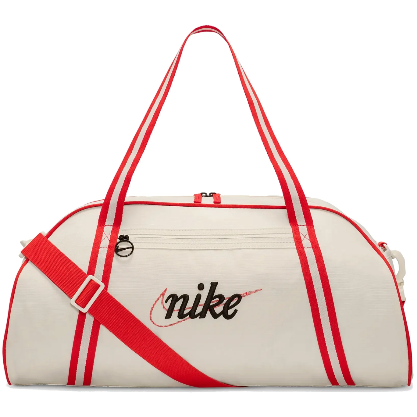Image of Nike Gym Club Retro Duffel Bag 24L Women - coconut milk/picante red/black DH6863-113