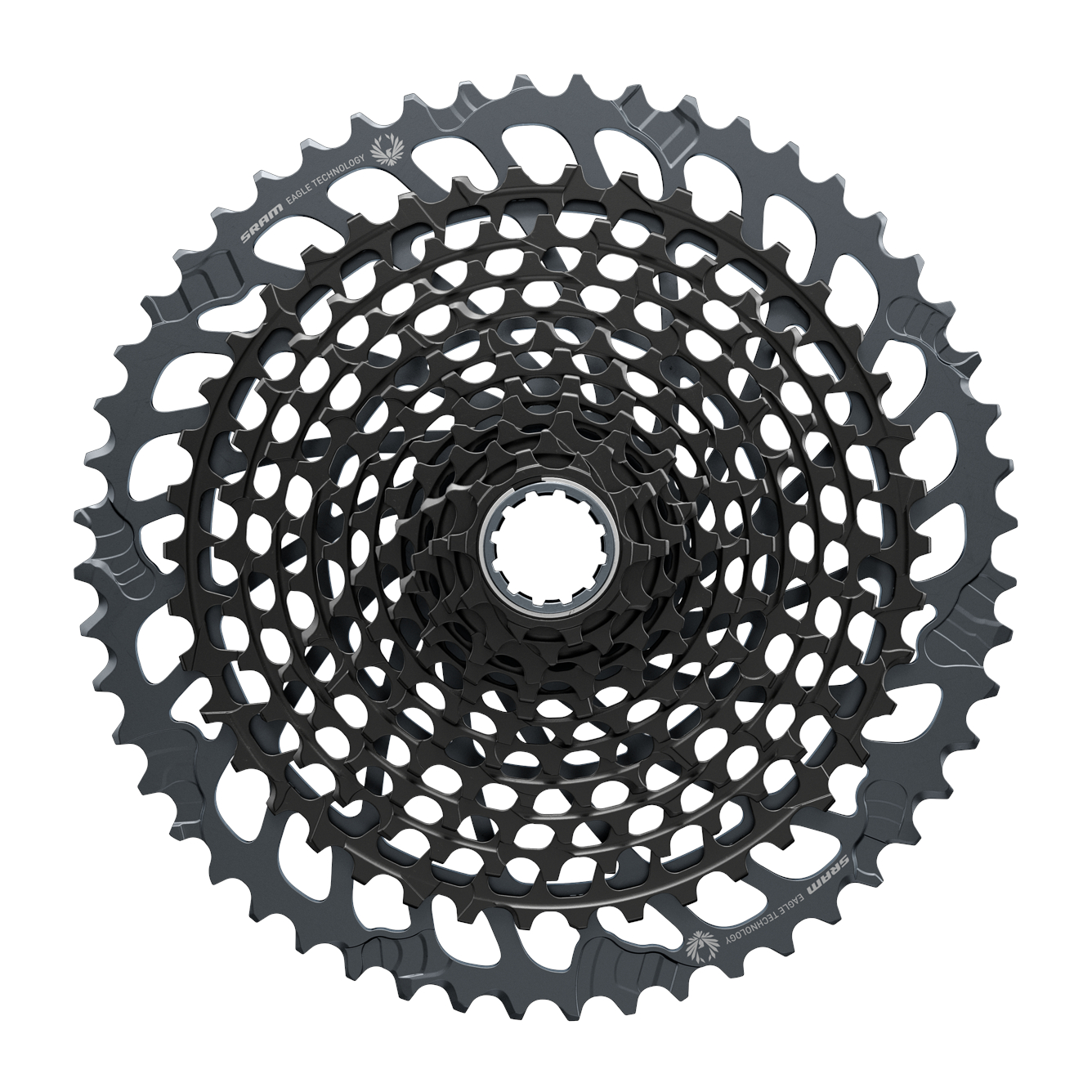 Picture of SRAM XG-1295 Eagle Cassette - 12-speed | 10-52 teeth - grey