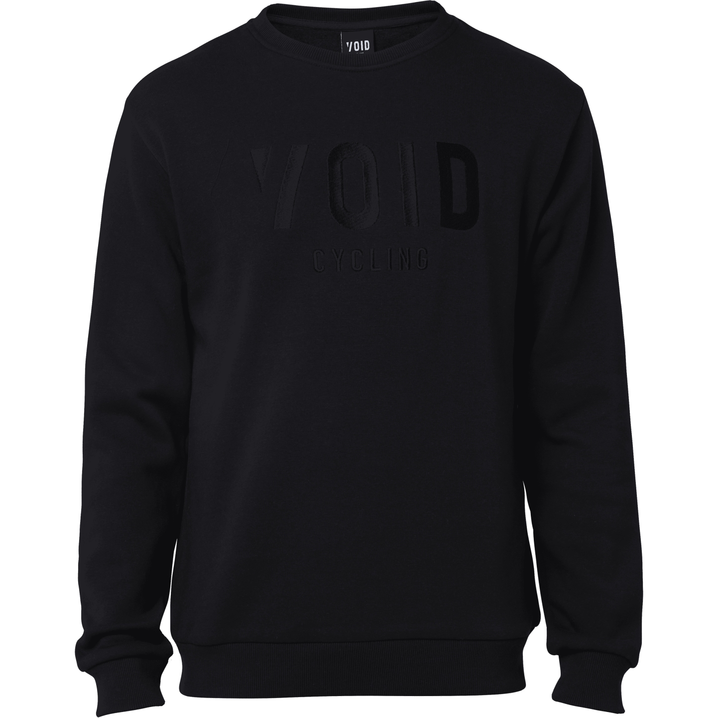 Productfoto van VOID Cycling Void Crew Sweater - Black