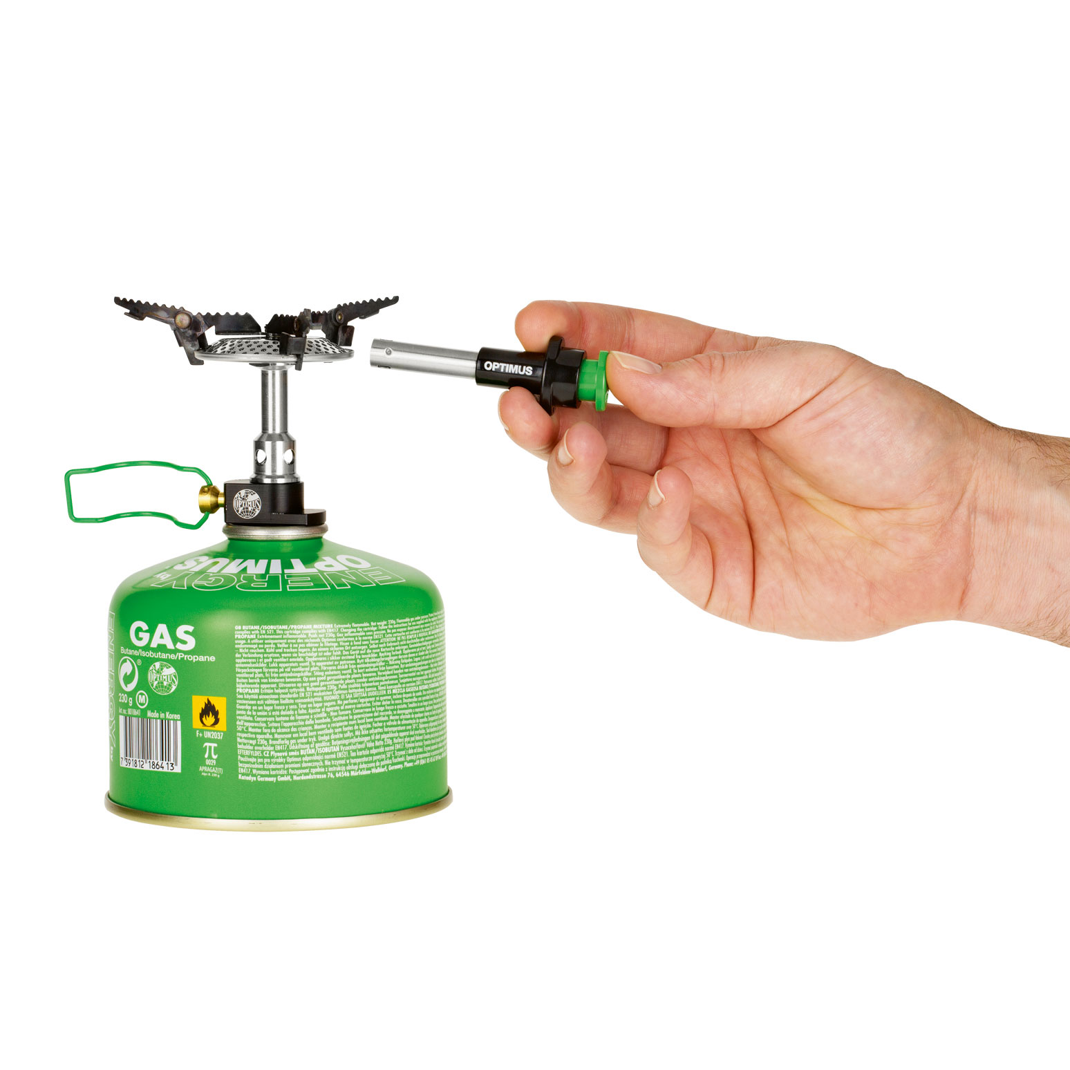 Optimus Crux Lite Gas Stove Piezo | BIKE24