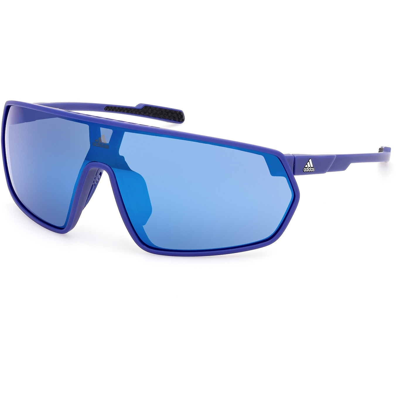 Picture of adidas Prfm Shield Wide SP0089 Sport Sunglasses - Antique Blue / Mirror Blue