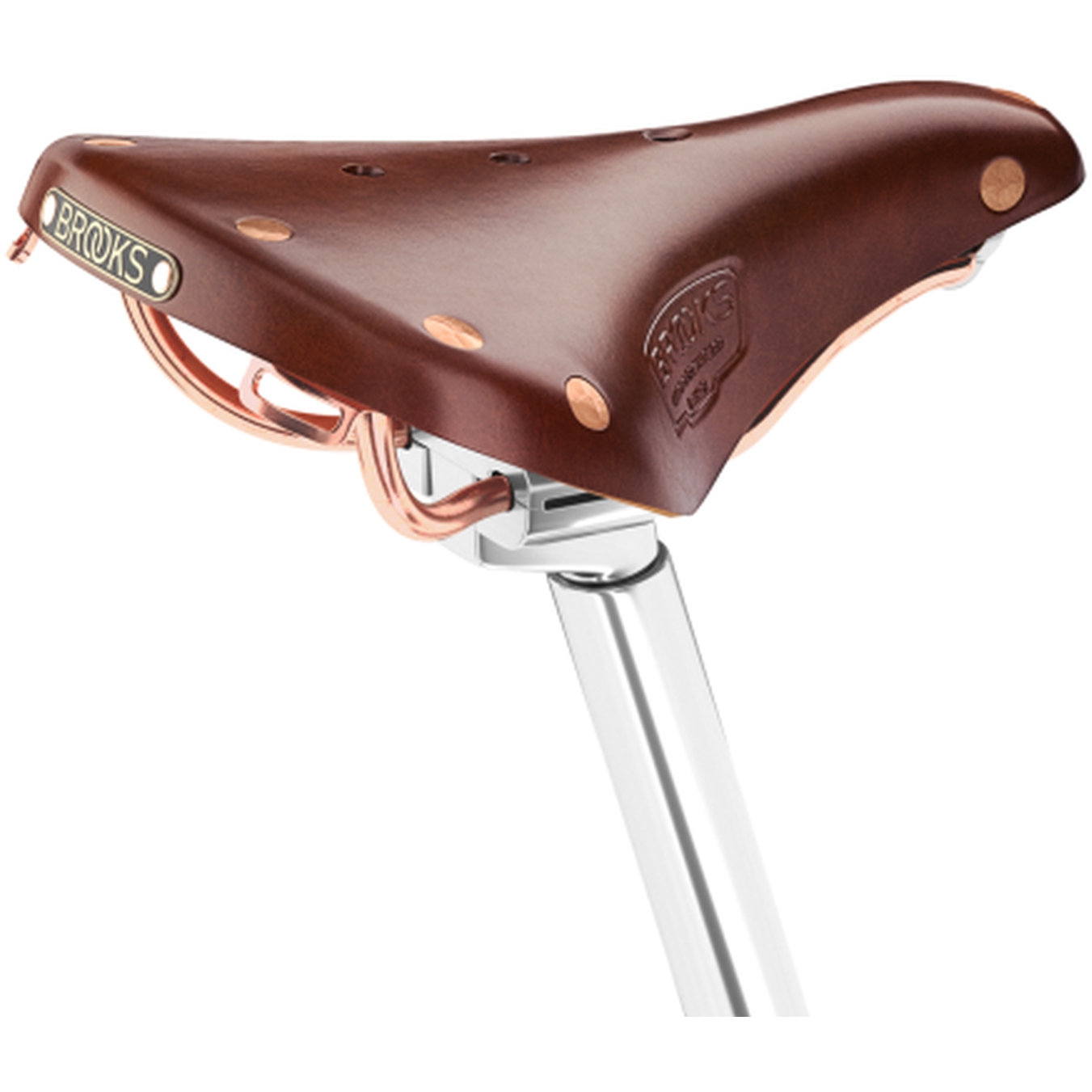 Brooks B17 Special Short Bend Leather Saddle - brown