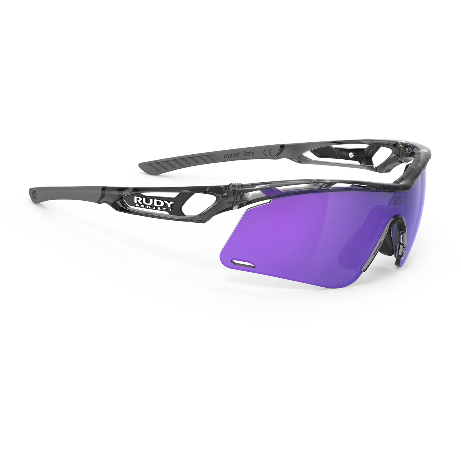 Productfoto van Rudy Project Tralyx+ Slim Glasses - Crystal Ash/Multilaser Violet