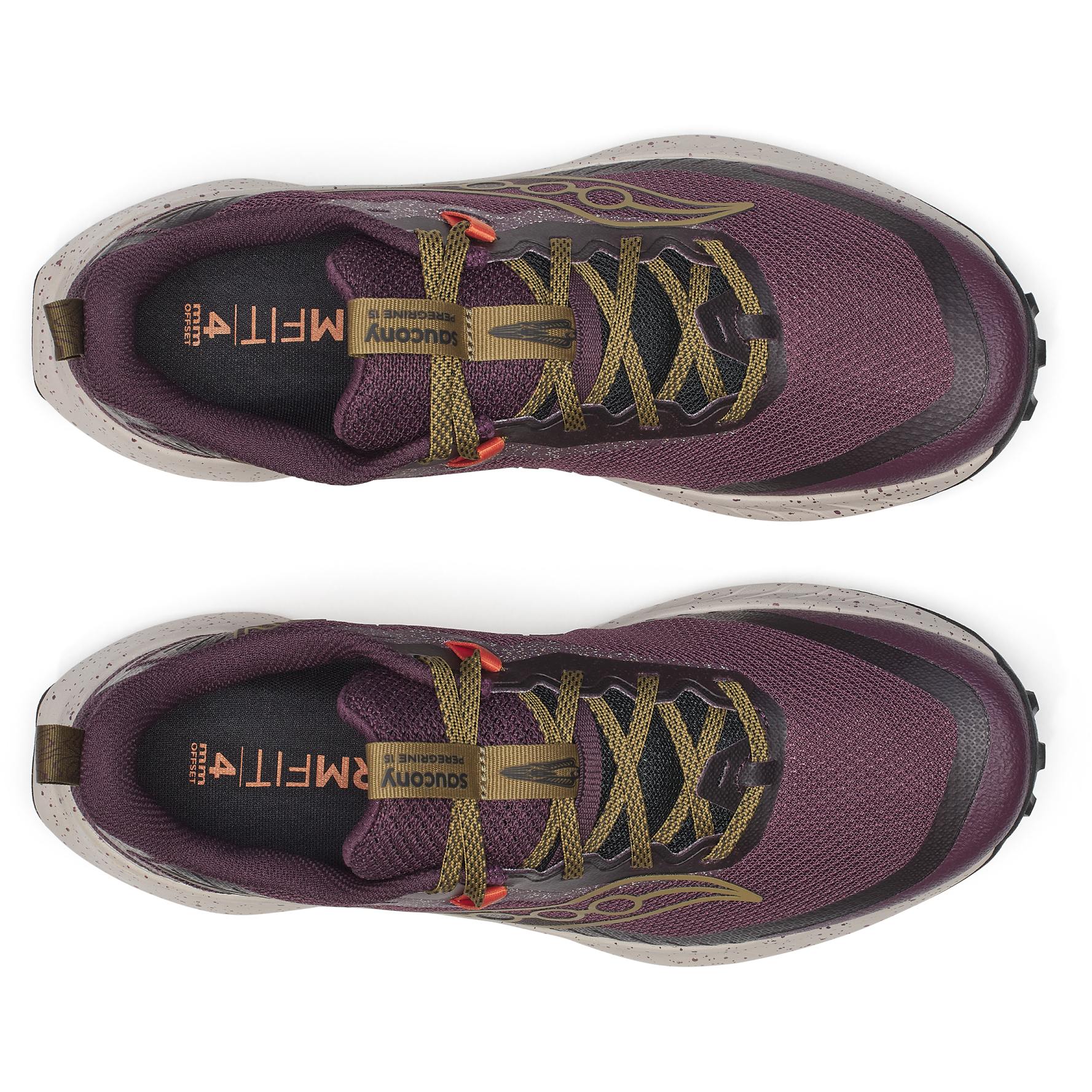 Saucony Peregrine 15 Running Shoes Men - wine/kodiak | BIKE24