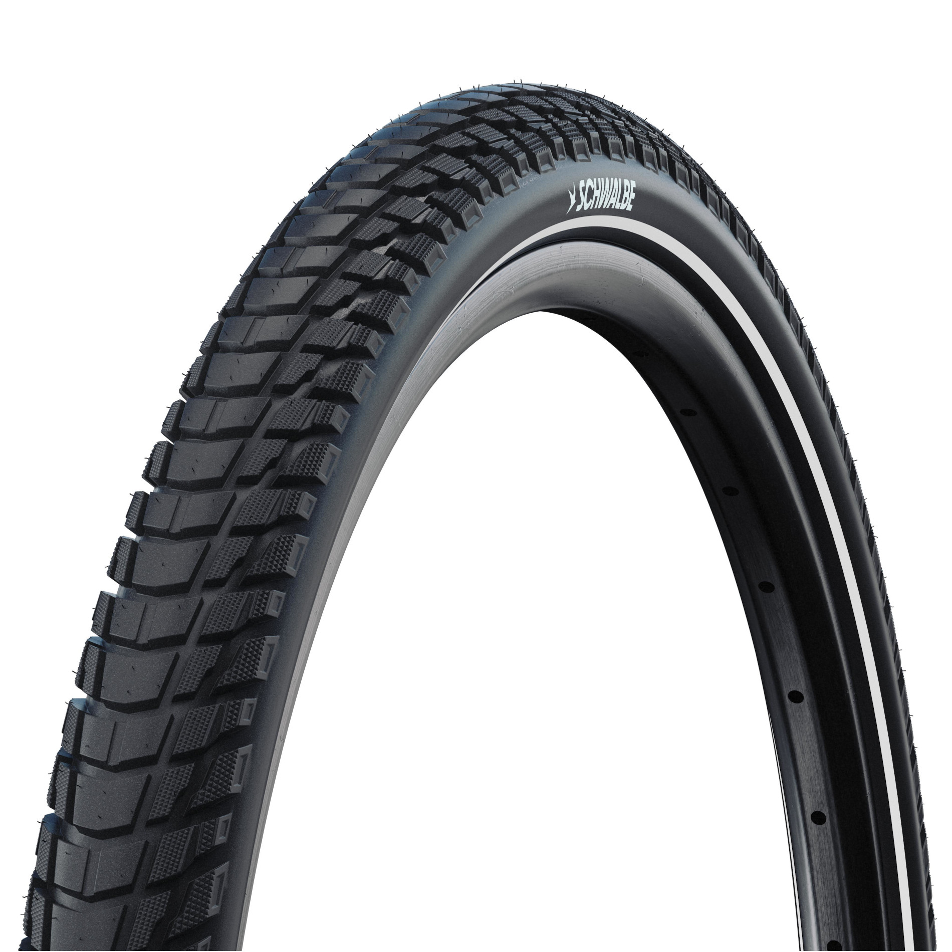 Schwalbe Marathon Plus Tour Wire Bead Tire - Addix Green