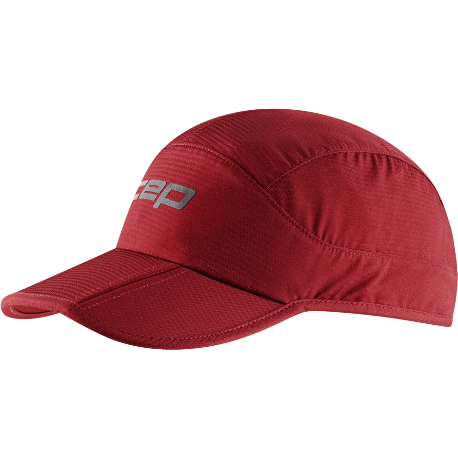 Produktbild von CEP Core Run Foldable Cap - burgundy