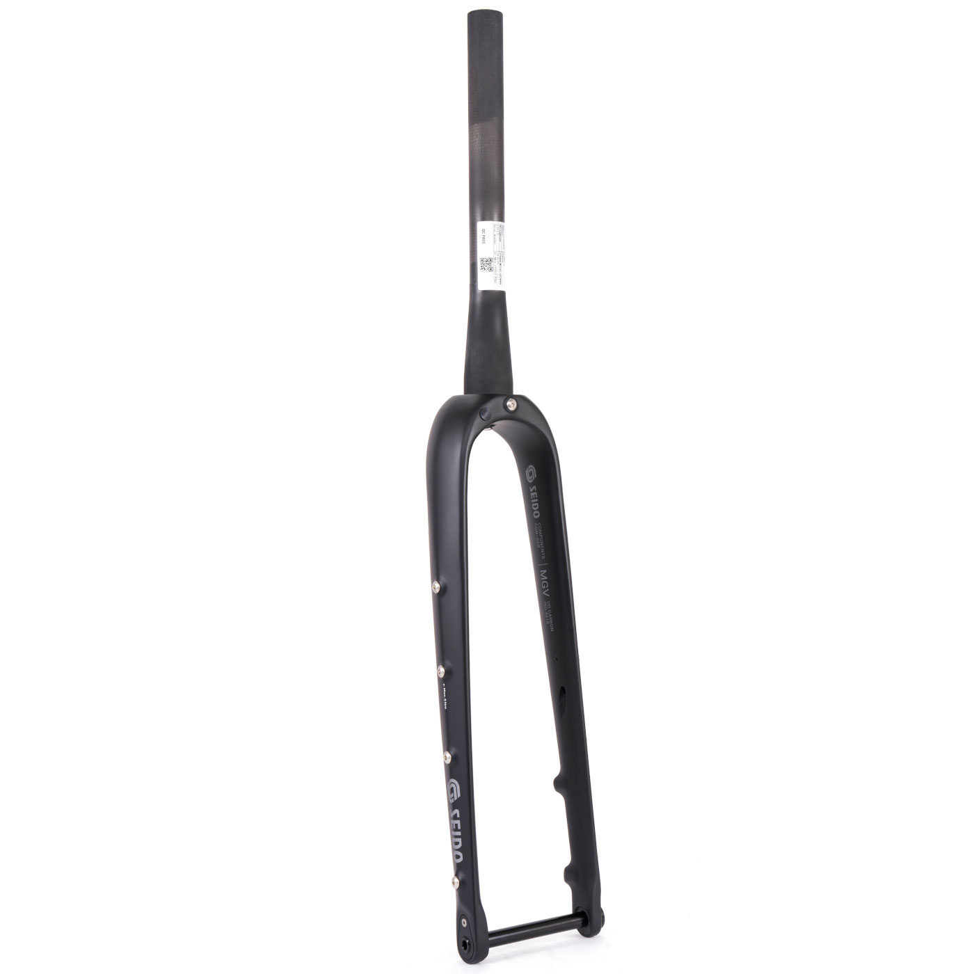 Productfoto van SEIDO MGV Carbon Disc Fork - Tapered - Flat Mount - 12x100mm - black