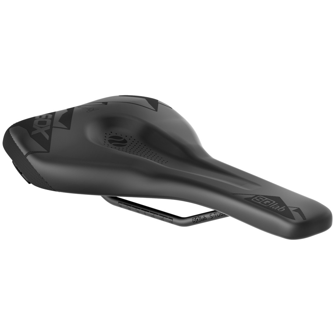 Kuva tuotteesta SQlab 6OX Ergowave Active S-Tube Saddle - black
