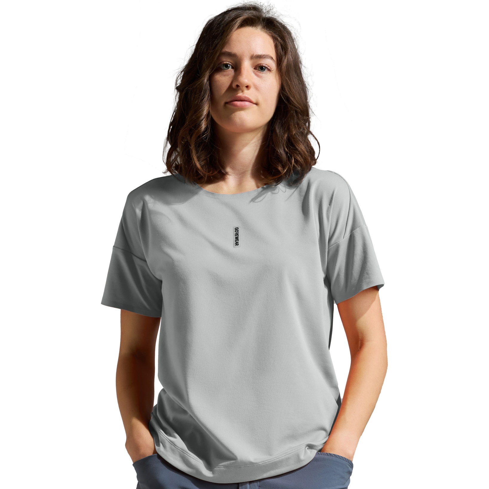 Женская футболка GOREWEAR Fernflow - lab grey BF00 grey