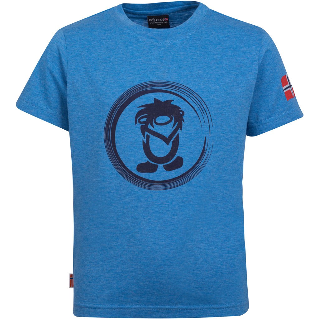 Foto van Trollkids Trollfjord T-Shirt Kids - Medium Blue