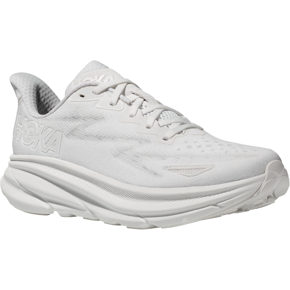 Picture of Hoka Clifton 9 Running Shoes Women - white / white