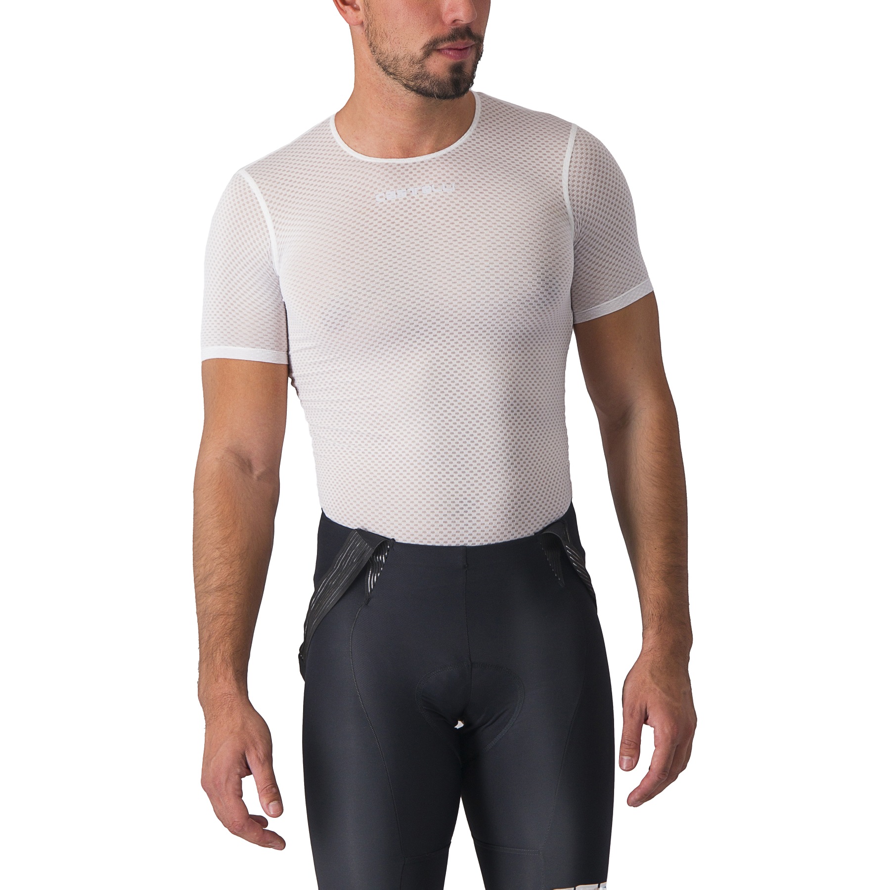 Picture of Castelli Pro Mesh 2.0 Short Sleeve Men - white 001