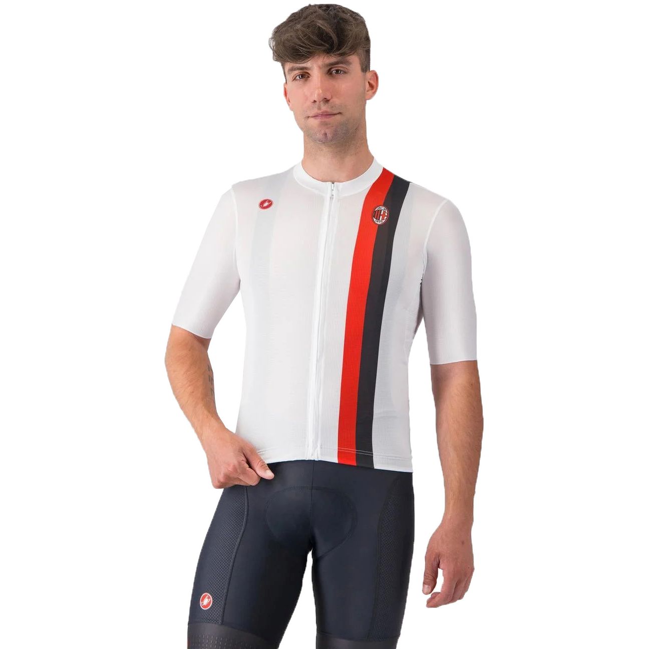 Produktbild von Castelli AC Milan Competizione 3 Kurzarmtrikot Herren - away white 002
