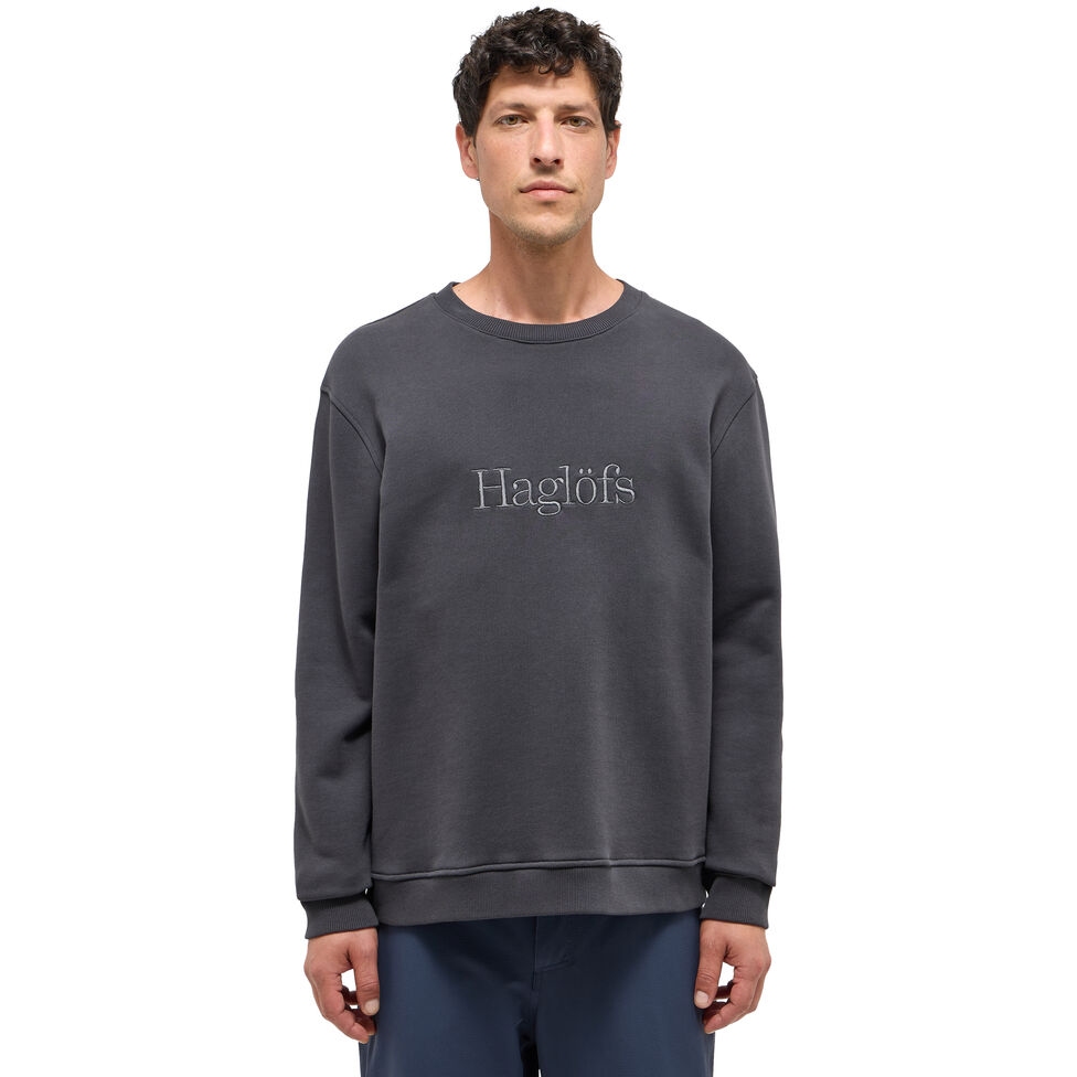Produktbild von Haglöfs Crewneck Sweatshirt Herren - true black 2C5