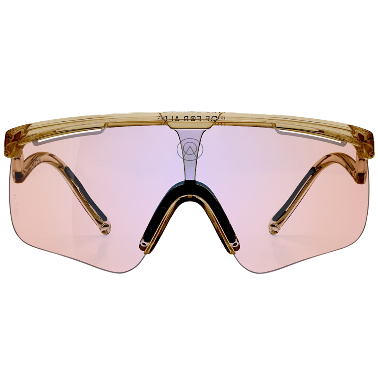 ALBA Delta Bril - Smoke Glossy / VZUM F-LENS FLAMINGO | BIKE24