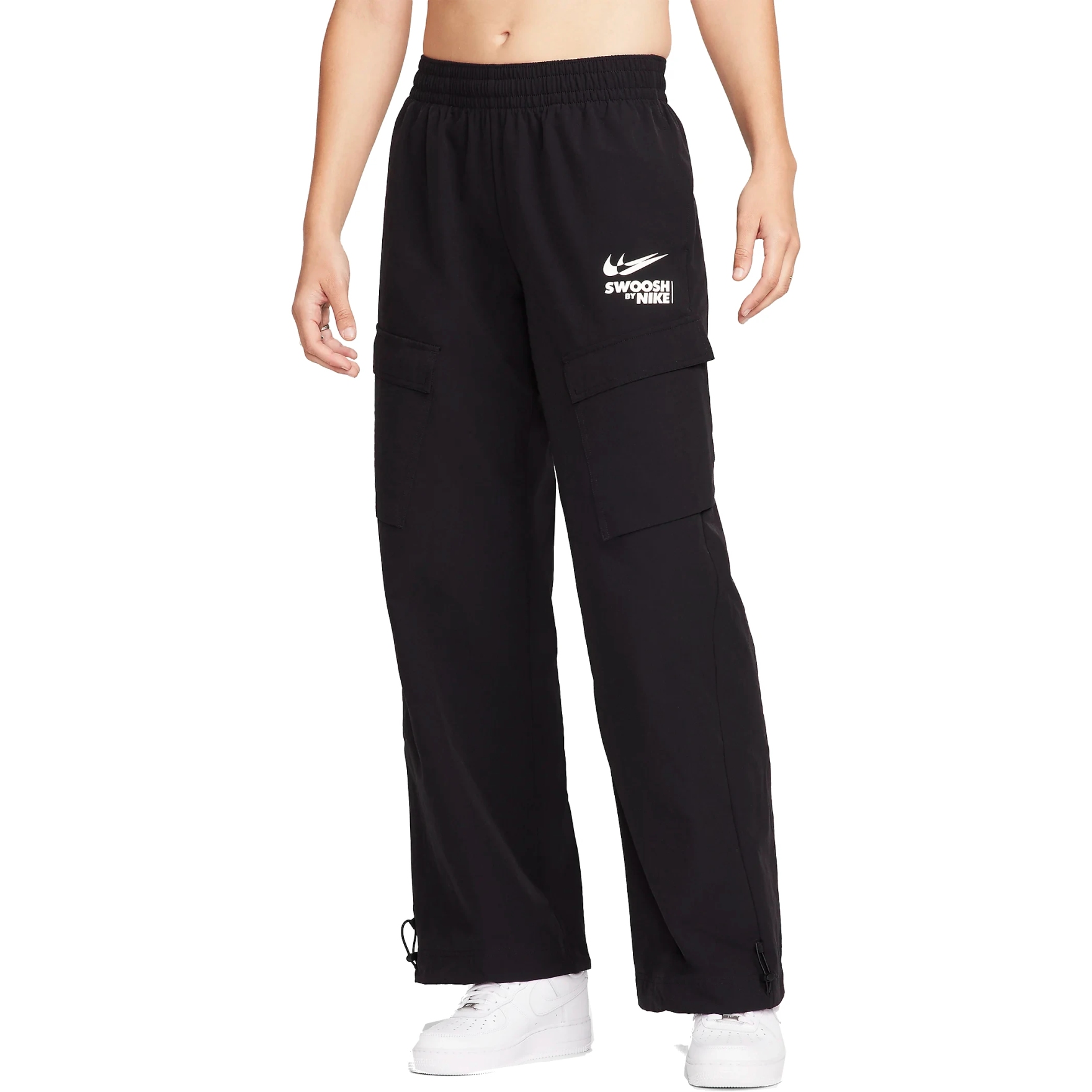 Produktbild von Nike Sportswear Cargo-Webhose für Damen - black/sail FZ4637-010