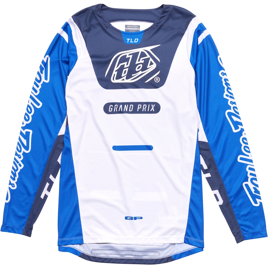 Picture of Troy Lee Designs GP Pro Jersey Men - Blends White/Blue