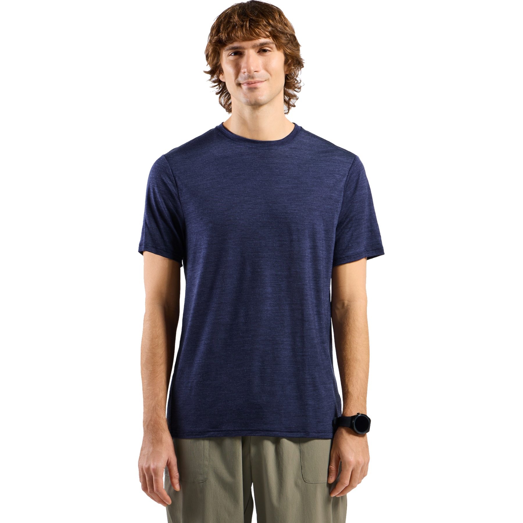Immagine prodotto da Odlo Maglietta Uomo - Ascent Merino-Blend 130 - skipper blue melange
