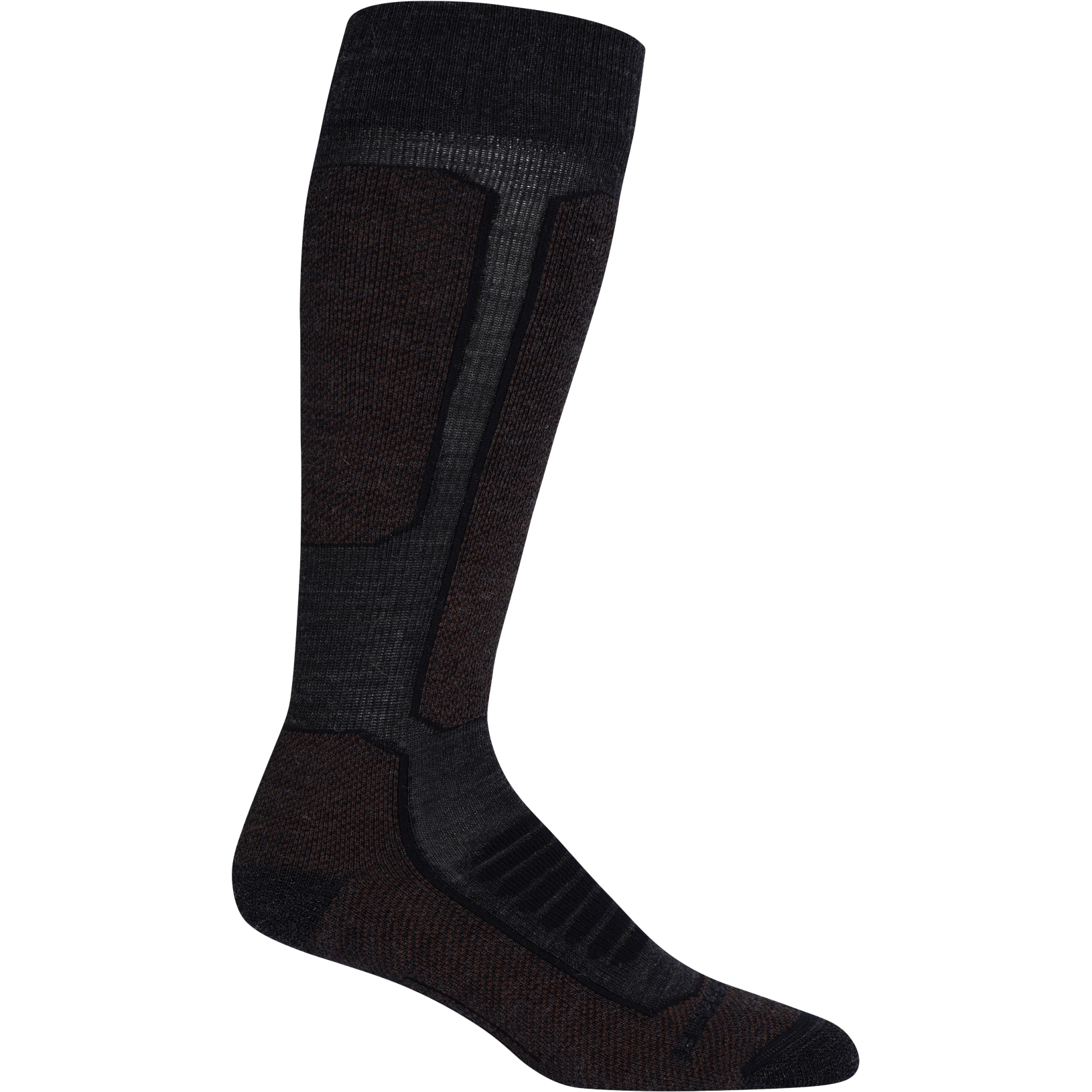 Icebreaker Ski+ Medium OTC Socks Women Jet HTHR/Espresso/Black BIKE24