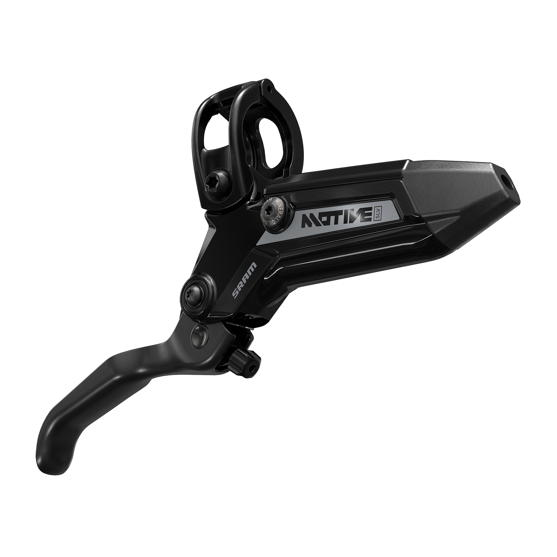Produktbild von SRAM MOTIVE Silver Scheibenbremse | 4-Kolben | A1 - Vorn | Black Anodized