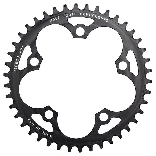 Wolf Tooth Single Road/Cyclocross Flattop Chainring 110mm