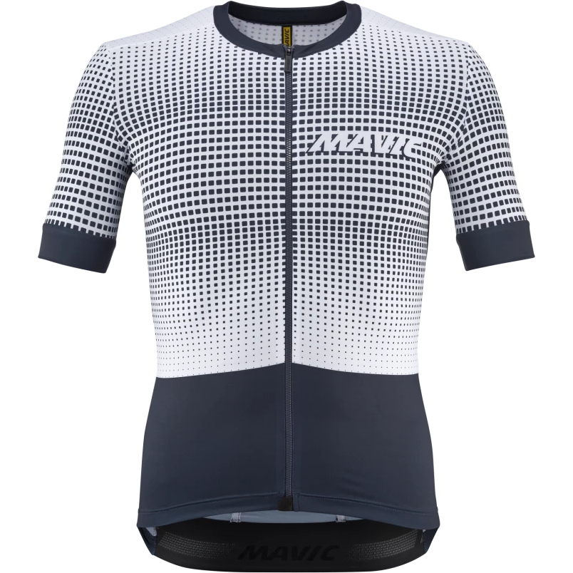 Picture of Mavic Aksium Graphic Shortsleeve Jersey Men - stripes/deep blue