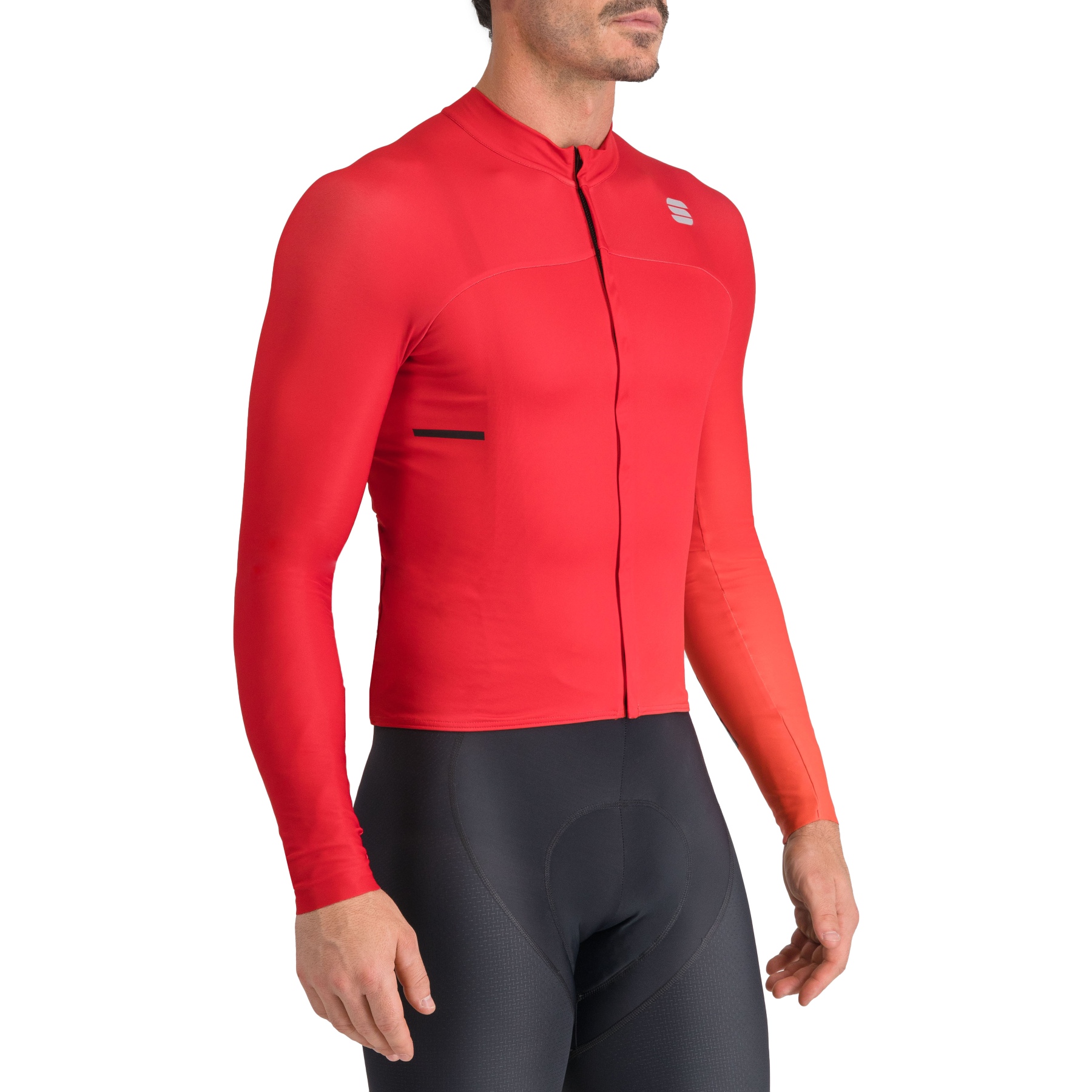 Picture of Sportful Bodyfit Pro Thermal Jersey Men - 638 Tango Red