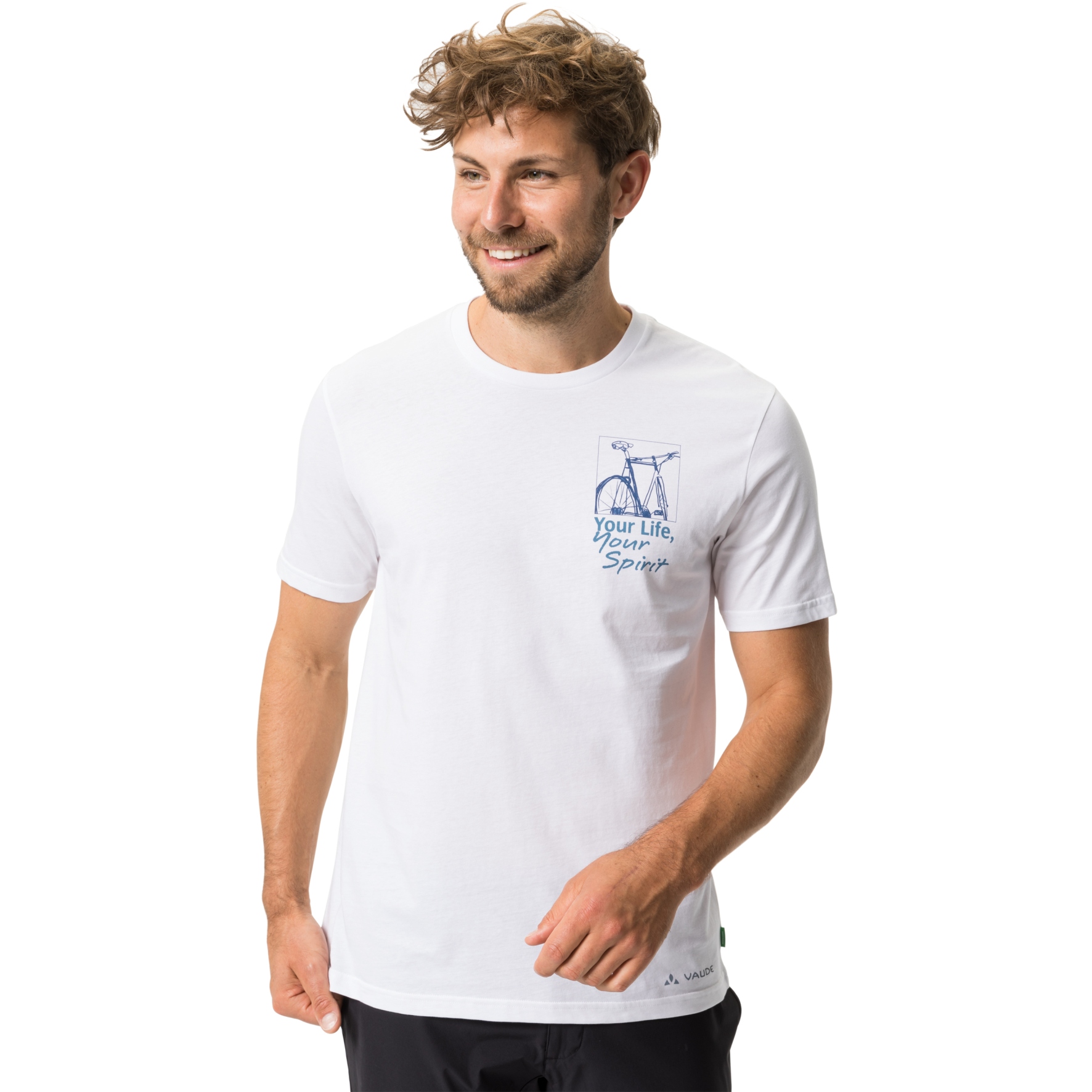 Image of Vaude Men's Spirit T-Shirt - white/white