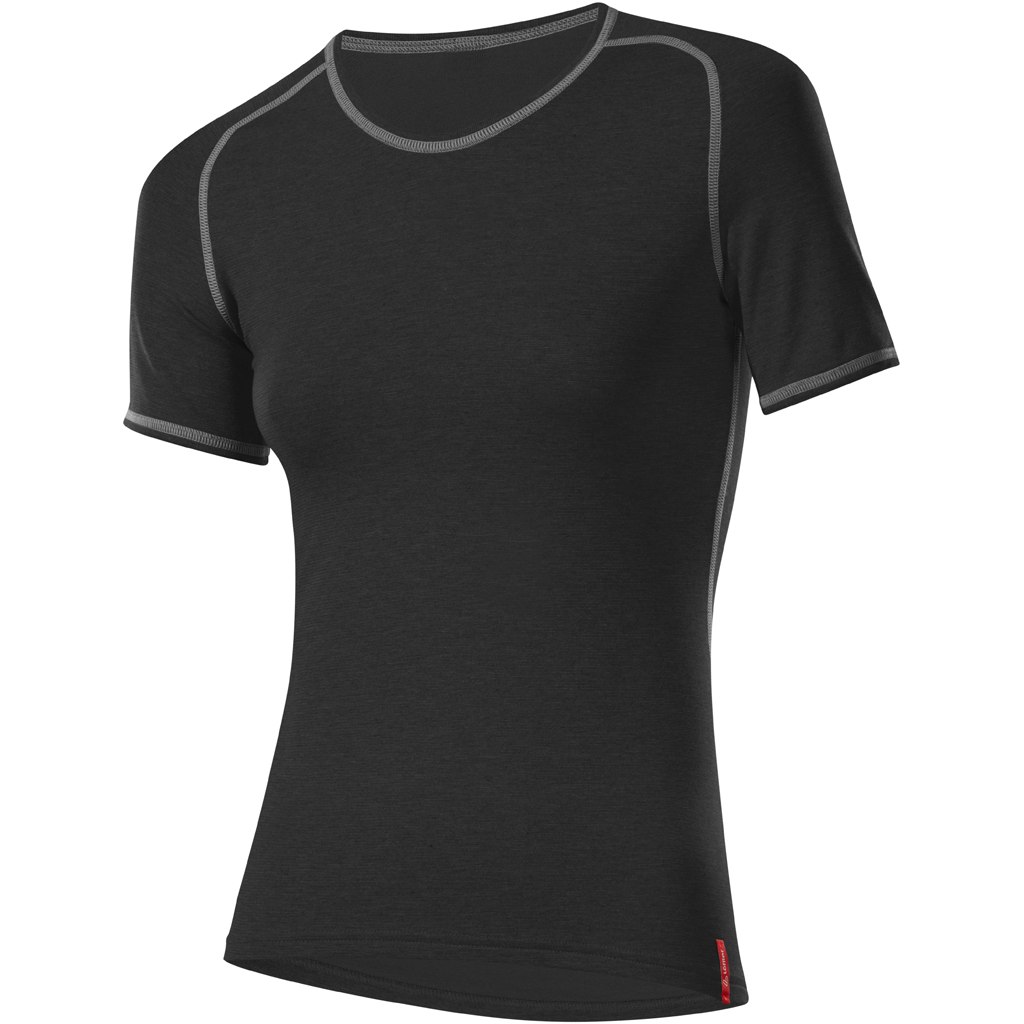 Produktbild von Löffler Transtex Warm Damen Kurzarm-Unterhemd - schwarz 990