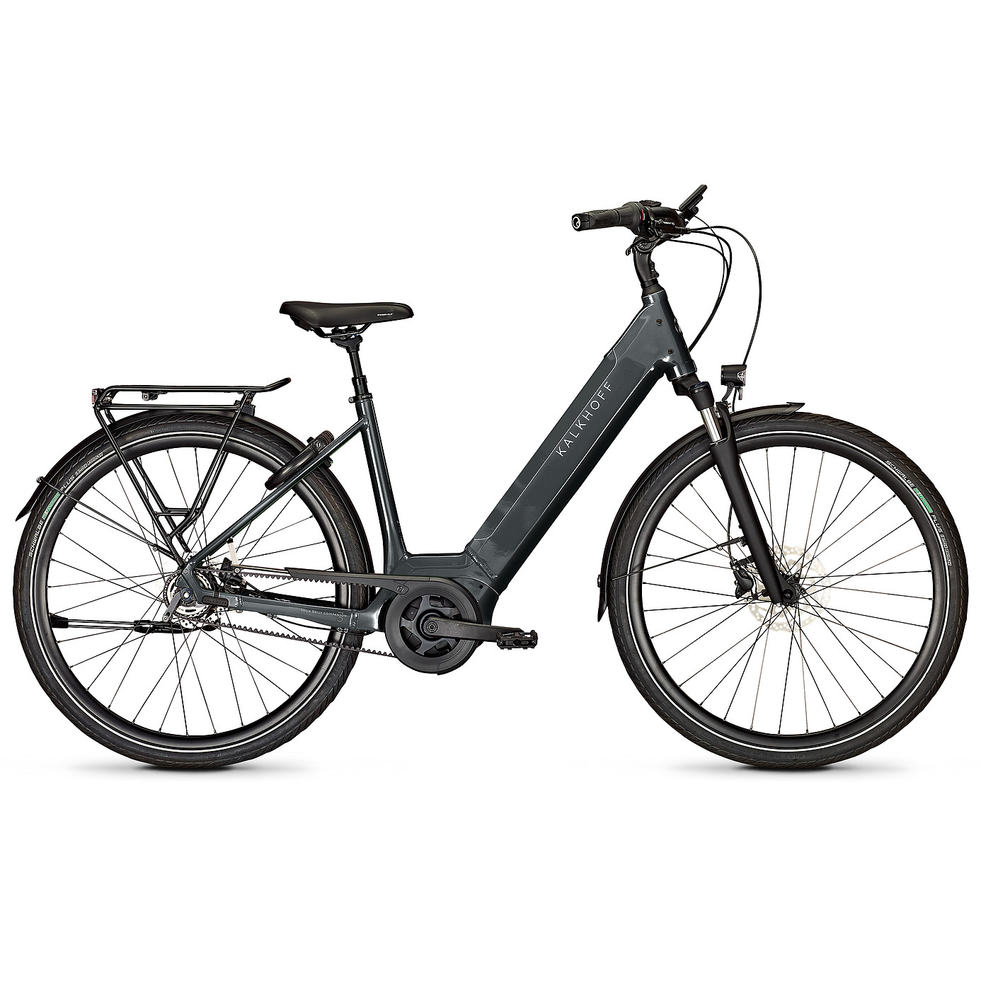 Picture of Kalkhoff IMAGE 3.B EXCITE - Easy Entry E-Bike with Belt Drive - 2023 - diamondblack glossy