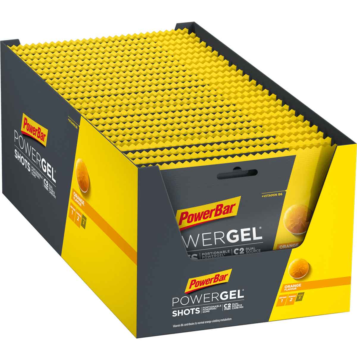 Picture of Powerbar PowerGel Shots - Carbohydrate Energy Gums - Best Before 01-JUN-2024 - 24x60g