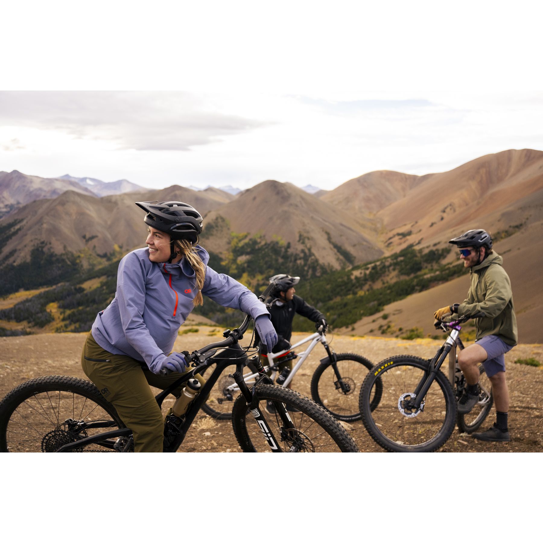 Outdoor Research Pantaloni da Ciclismo Lunghi Larghi Donna Freewheel MTB  Ride nero