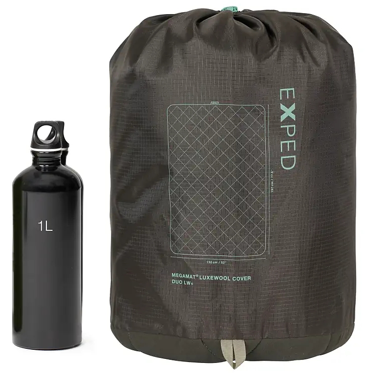 Exped MegaMat Duo LuxeWool Cover - LW+ - Double Long Wide Extra