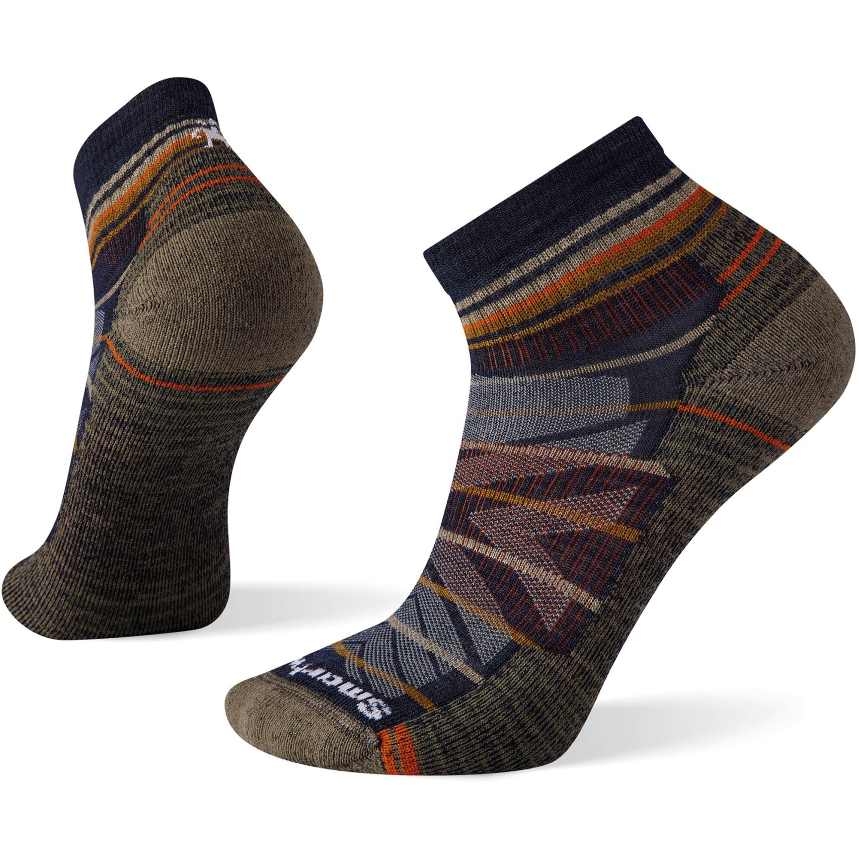 Picture of SmartWool Light Cushion Pattern Ankle Hiking Socks Men - 092 deep navy