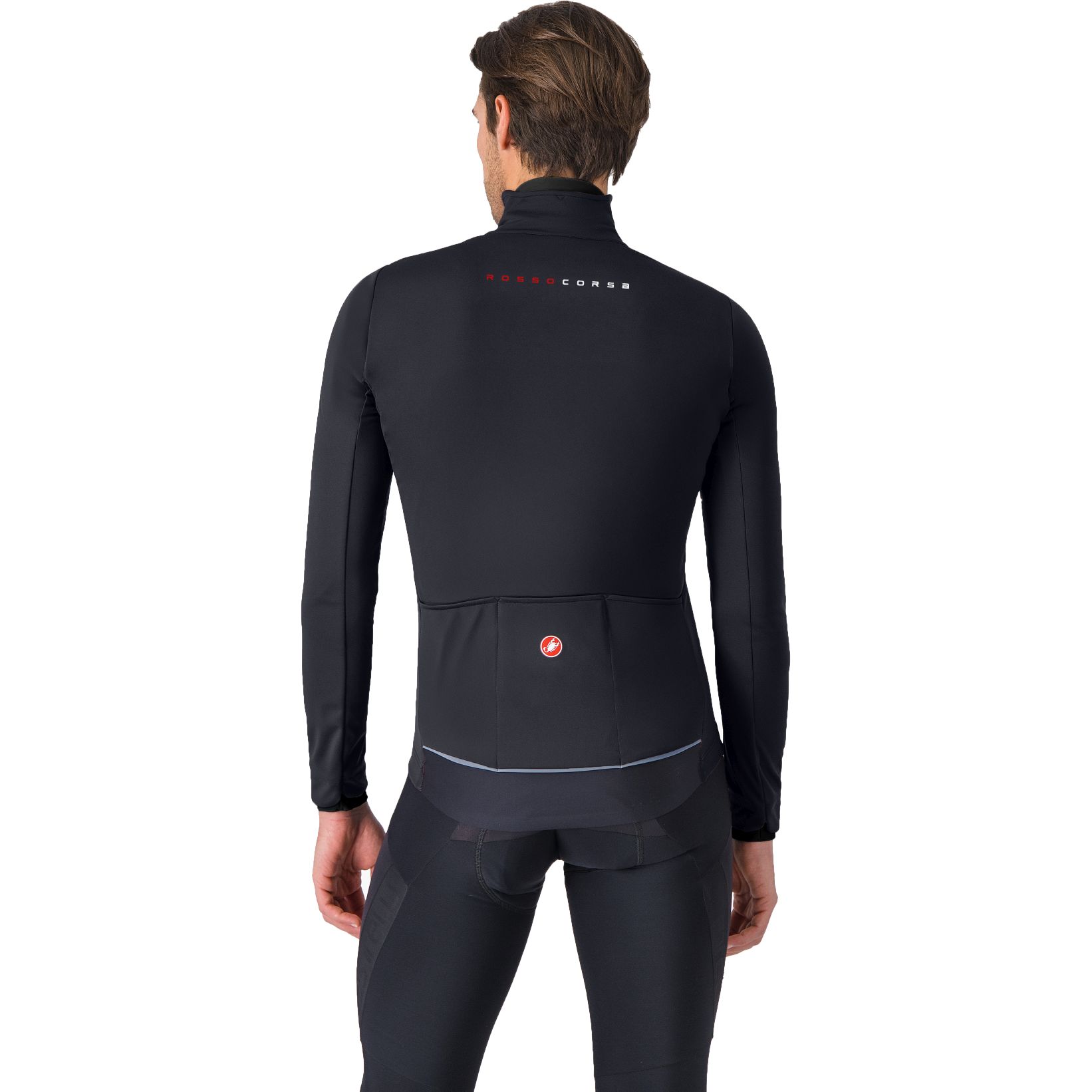 Castelli Alpha 150 Jacket Men - light black/black 085 | BIKE24