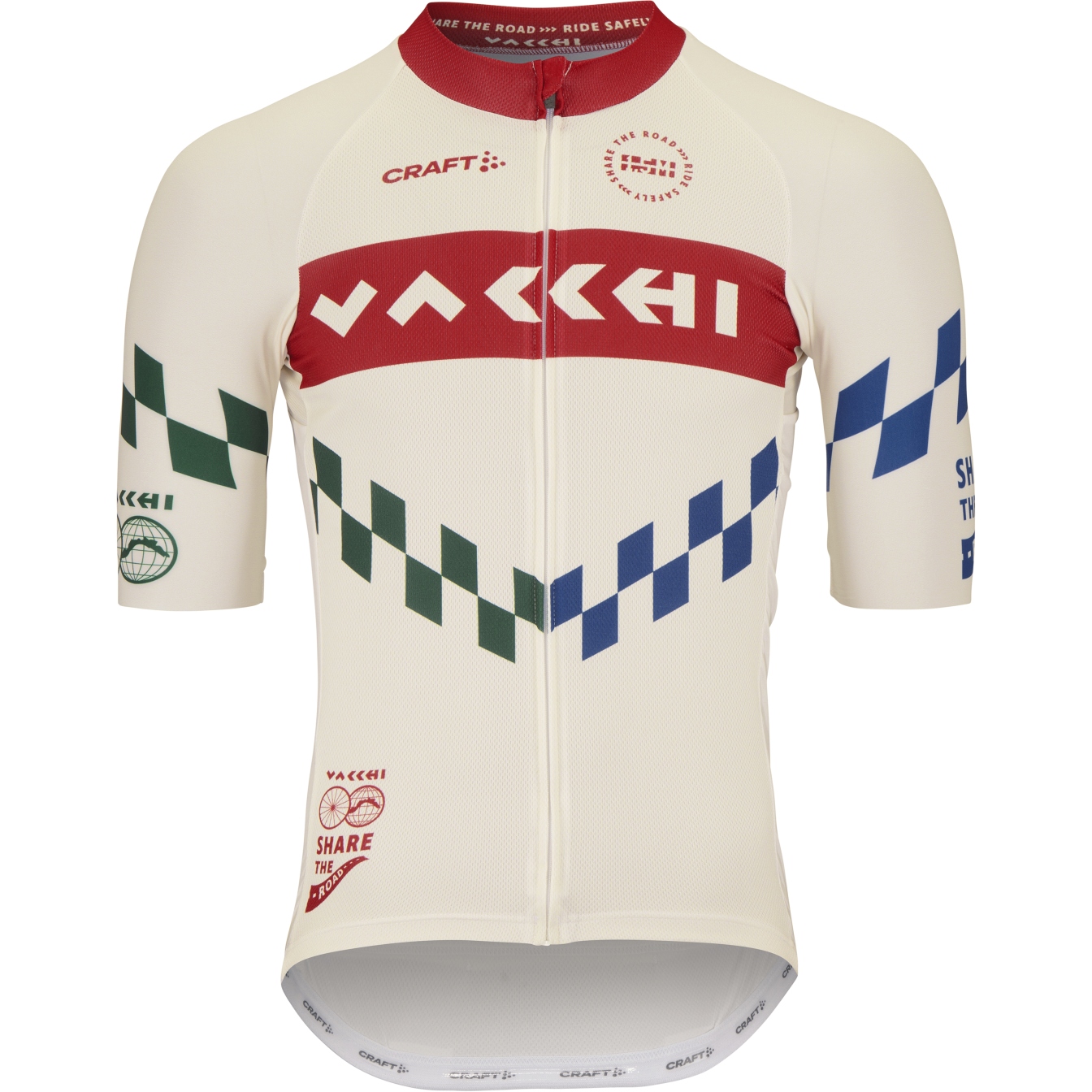 Produktbild von CRAFT Share The Road 5.0 Kurzarm-Trikot Herren - Tofu/Sequoia