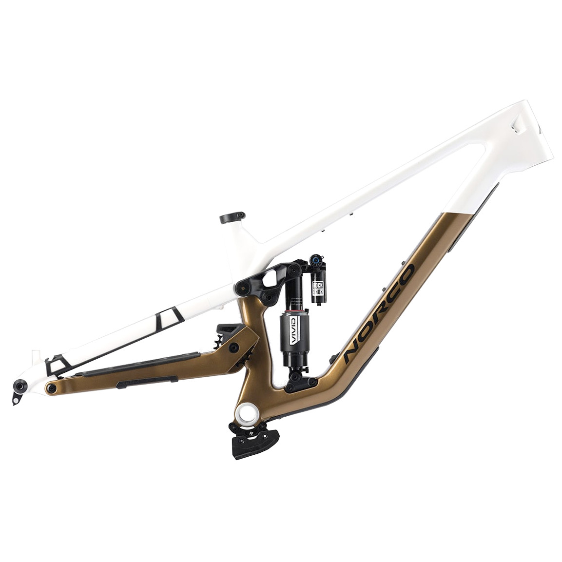 Norco SIGHT C Carbon Frame Set 2024 gold white BIKE24