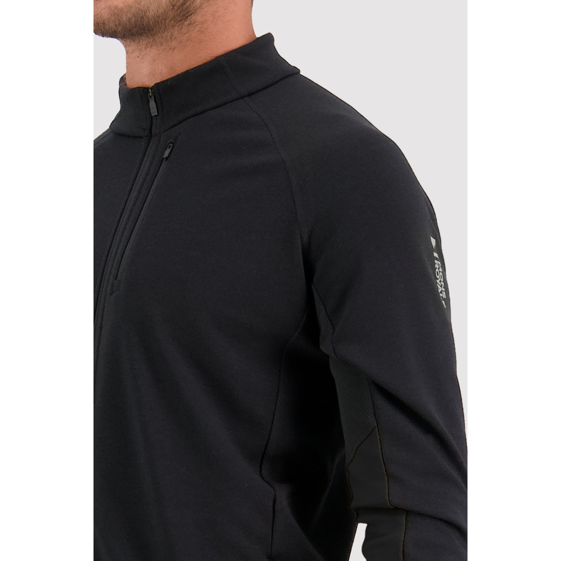 Mons Royale Approach Merino Gridlock Jacket - black | BIKE24