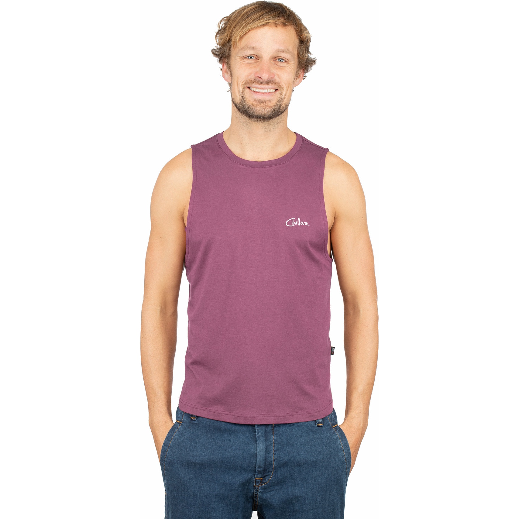 Produktbild von Chillaz Vils Spotter Tanktop Herren - dark bordeaux