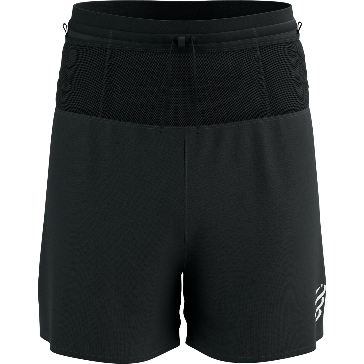 Picture of Compressport Trail Racing 2-in-1 Shorts Men - black