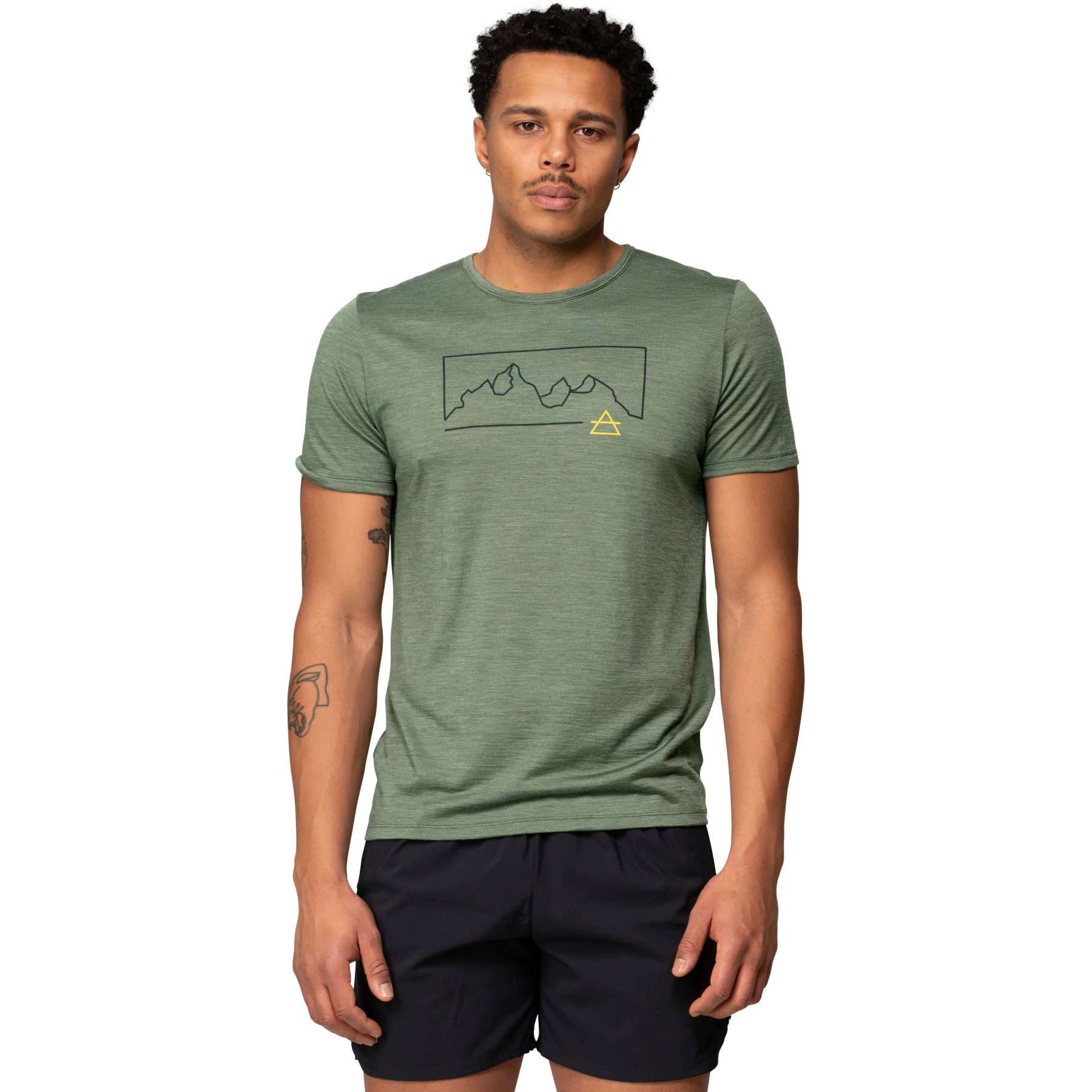 Bild von Devold Active Outline T-Shirt Herren - 421A Forest