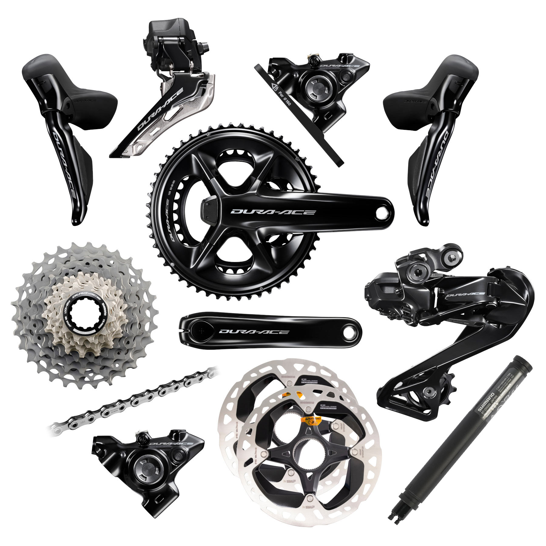 Shimano Dura Ace Di2 R9200/R9250 Groupset - 2x12-speed - with