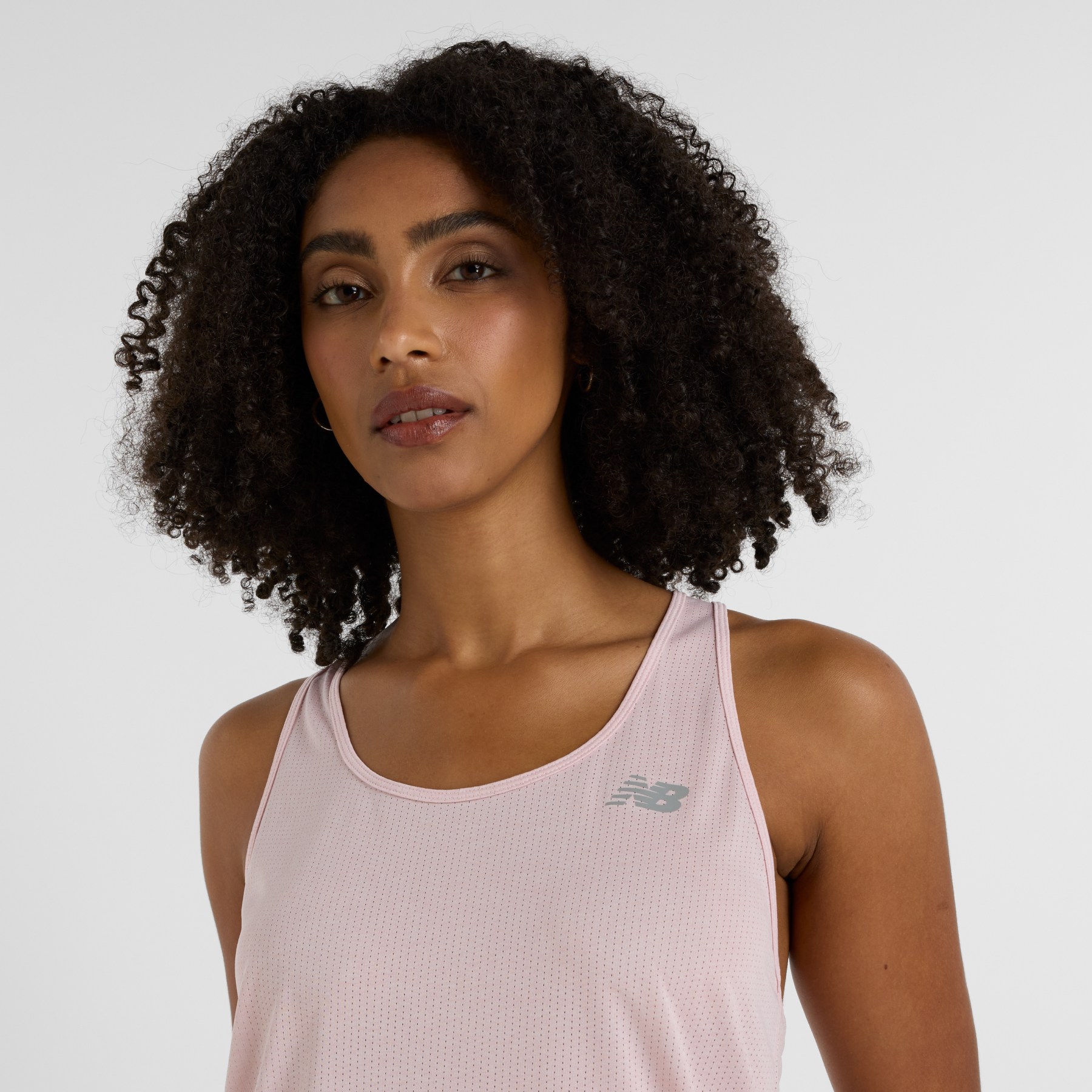 (取寄) ニューバランス レディース アスレチックス タンク New Balance women Athletics Tank Rose Sugar Heather New Balance Athletics Tank Top Women - Rose Sugar Heather